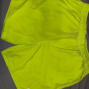 RBX Neon Green Athletic Shorts